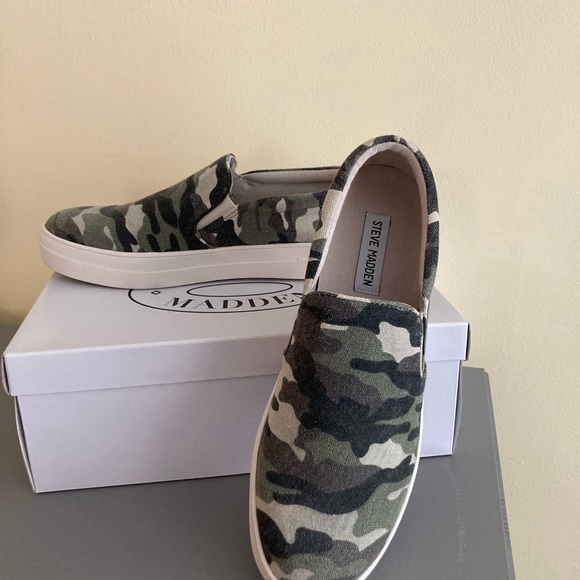 Steve Madden GILLS-C Green Camo Size 9 - Picture 2 of 9